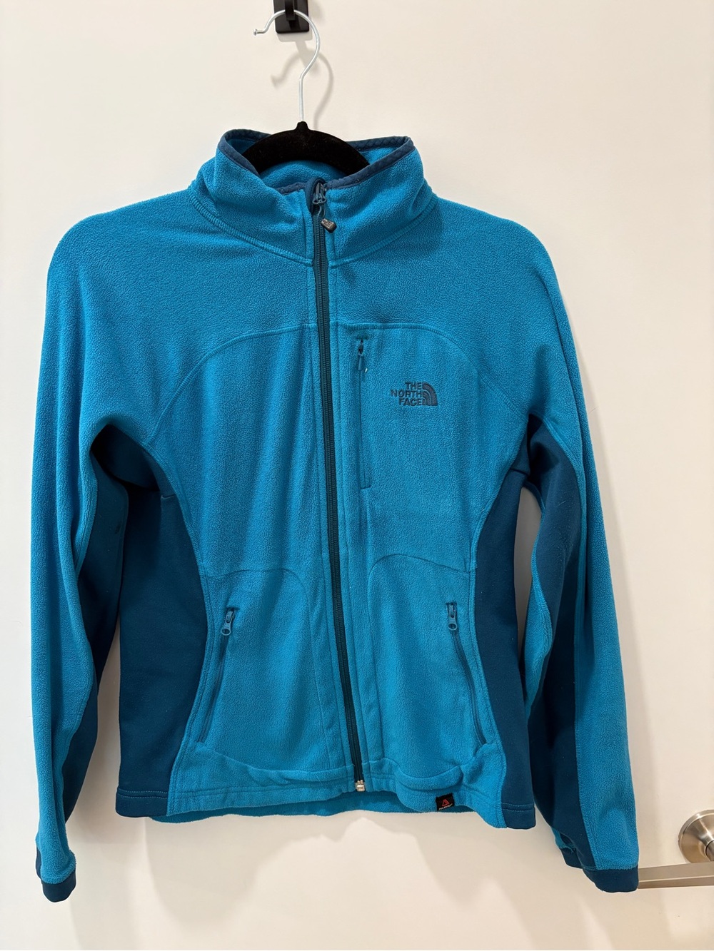 The North Face Bright Blue Fleece Full-Zip Jacket